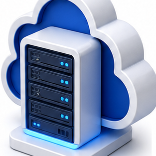 3D private cloud with a secure server